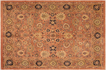 handmade Traditional Kafkaz Rust Brown Hand Knotted RECTANGLE 100% WOOL area rug 8 x 10